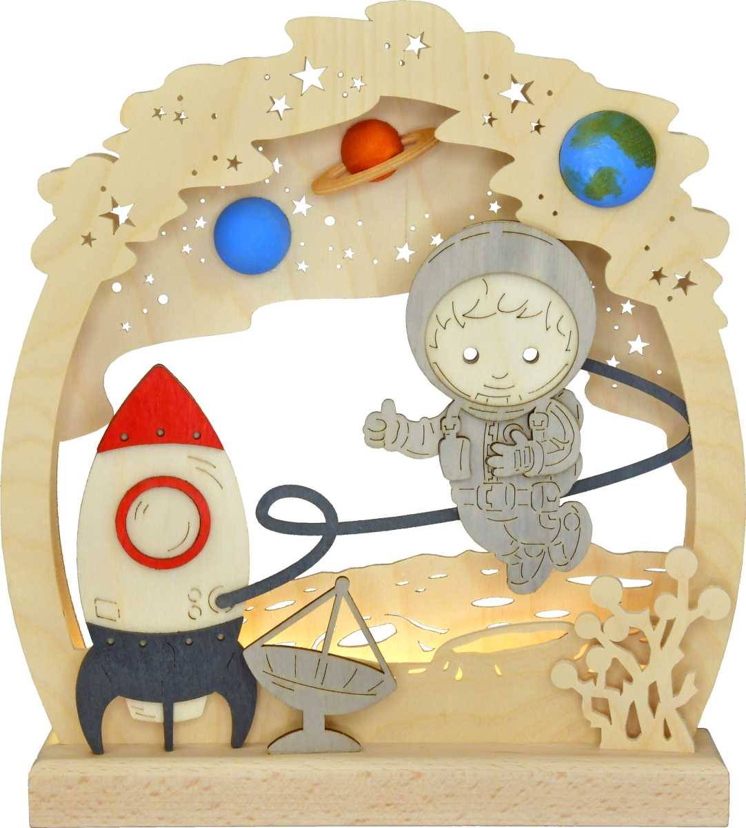 Romantikleuchte Sandmännchen im Weltall Romantikleuchte Sandmännchen im Weltall