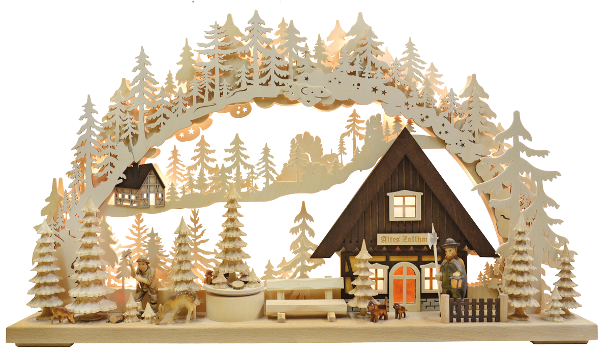 3D-Schwibbogen gr., Altes Zollhaus