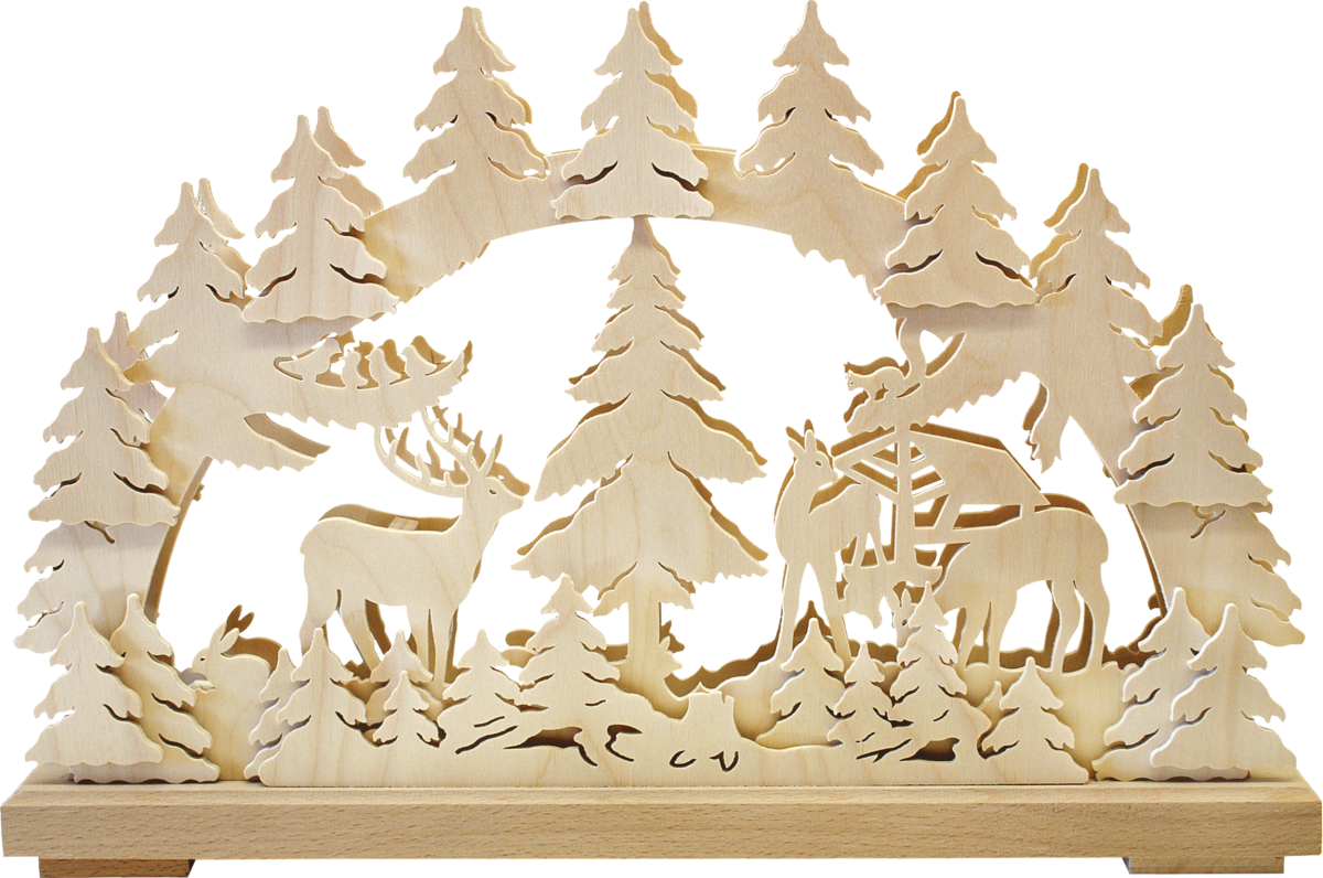 Schwibbogen kl., Waldtiere