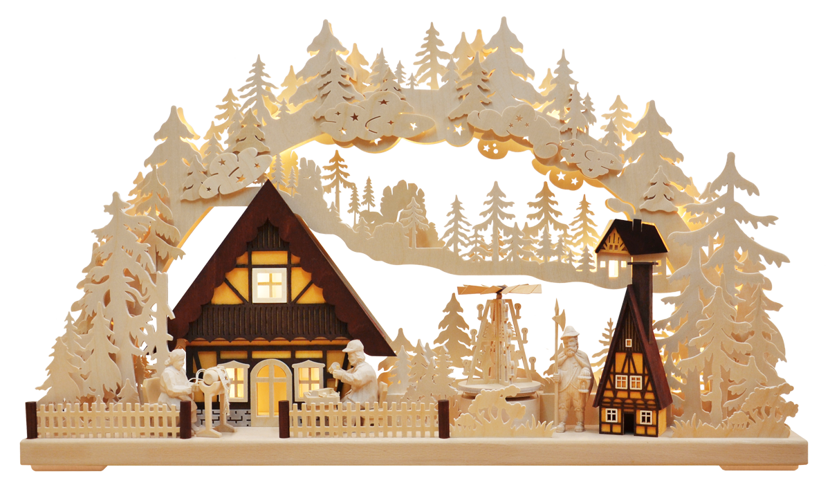 3D-Schwibbogen gr., Tradition Handwerk