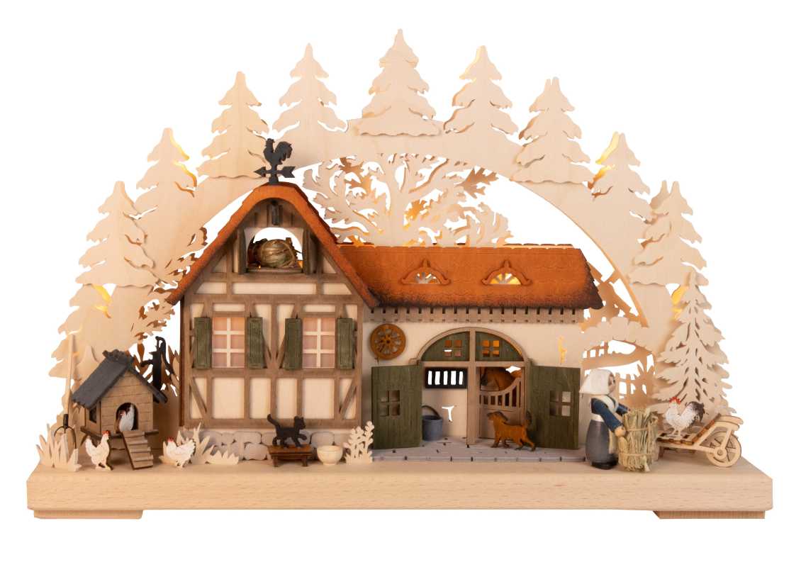 Schwibbogen kl. Bauernhof