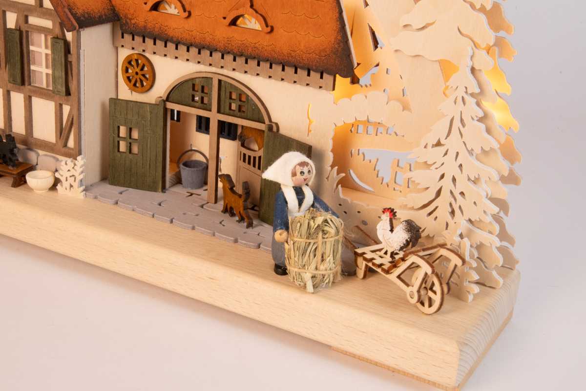 Schwibbogen kl. Bauernhof