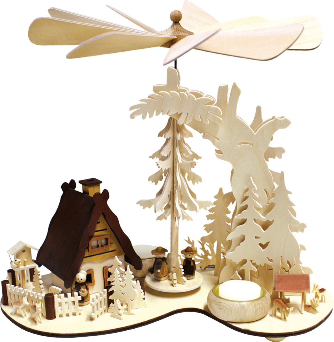 Eichenpyramide, Räucherhaus