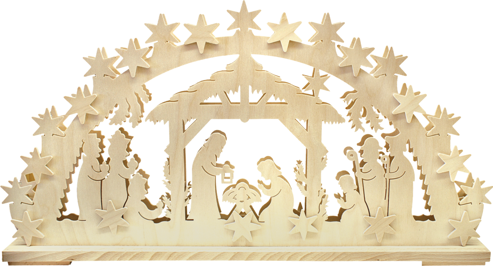Schwibbogen gr., Geburt Christi