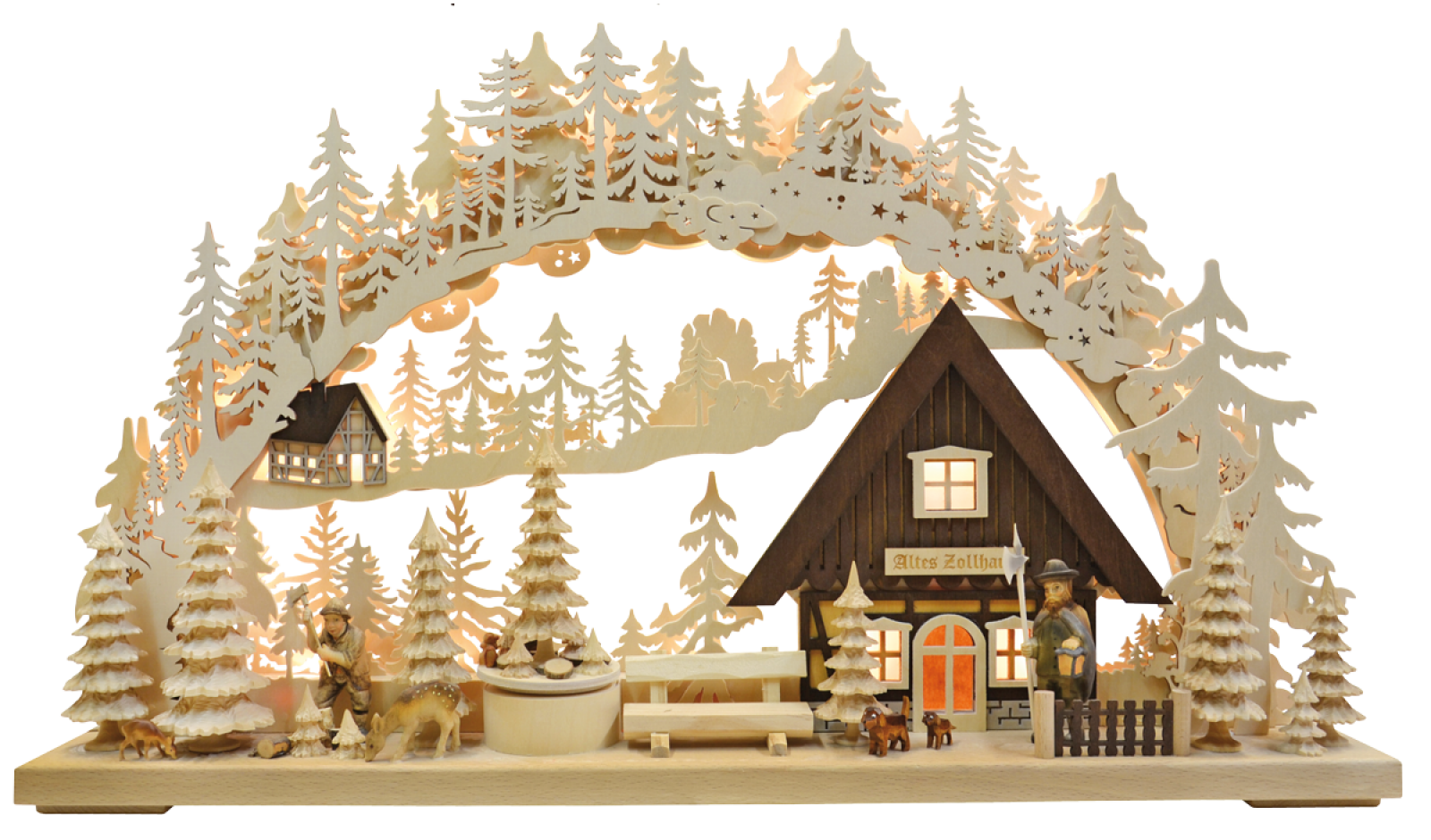 3D-Schwibbogen gr., Altes Zollhaus