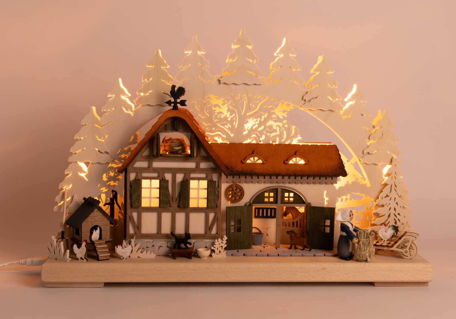 Schwibbogen kl. Bauernhof