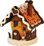 Mini-Räucherhaus, Pfefferkuchenhaus