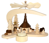 Massivholzpyramide, Dorf Seiffen