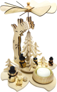 Blattpyramide, Schneemänner