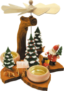 Massivblattholzpyramide, Weihnachts-Molli