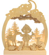 Romantikleuchte, LED, Unser Sandmännchen im Wald