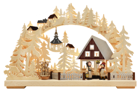 3D-Schwibbogen kl., Laternenschein