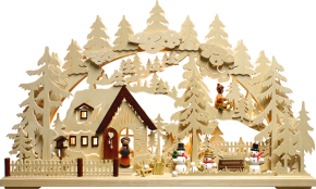 3D-Schwibbogen gr., Winterlandschaft