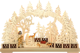 3D-Schwibbogen kl., Wildhüter