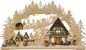 3D-Schwibbogen gr., Dörflein