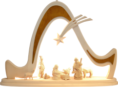 Massivholzbogen,  Christi Geburt