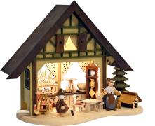 Fachwerkhaus LED, Weihnachtsstube